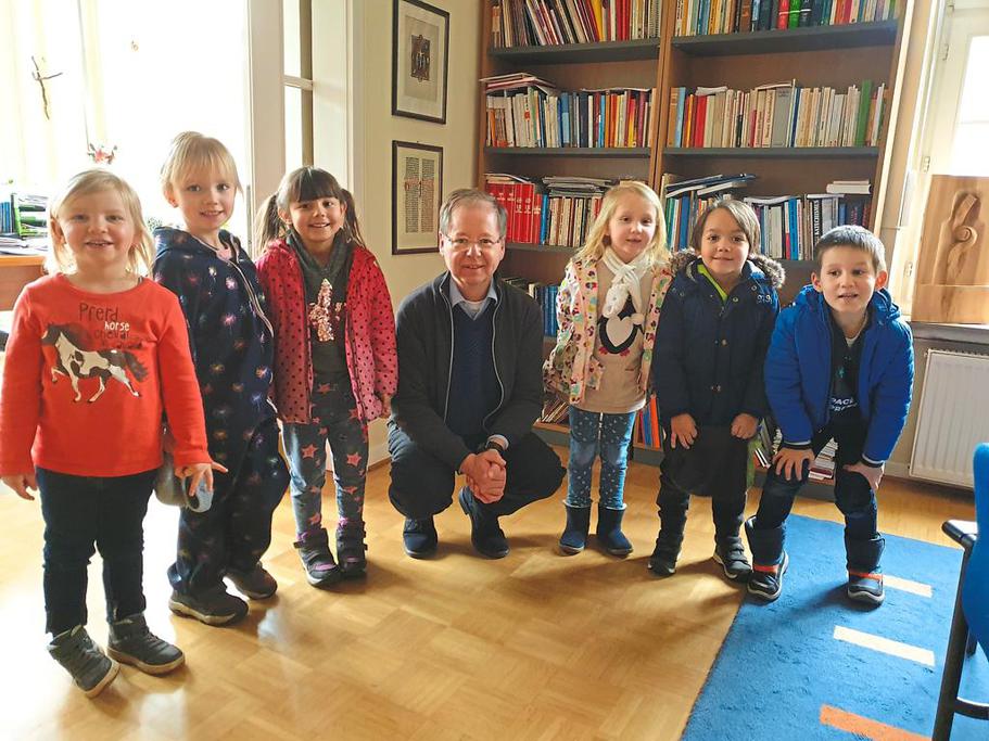 Themenwochen im Johanneskindergarten Kinder erhalten Einblick in viele Berufe